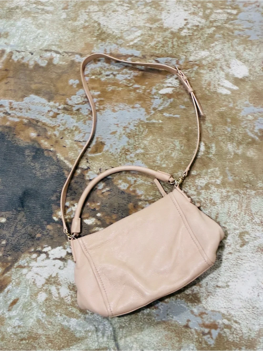 Kate Spade Cobble Hill Little Curtis Beige Pebbled leather Handbag